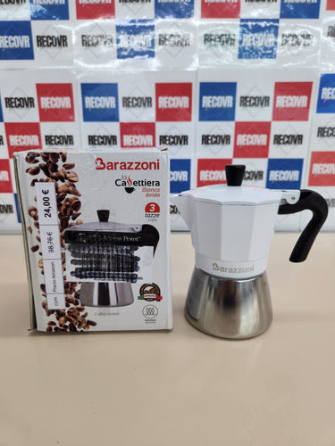 Cafetera 3 tazas, apta para todas las placas Barazzoni